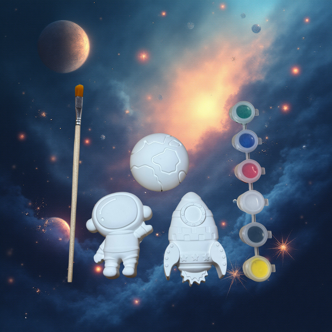Space Themed Stone Painting Set - 2