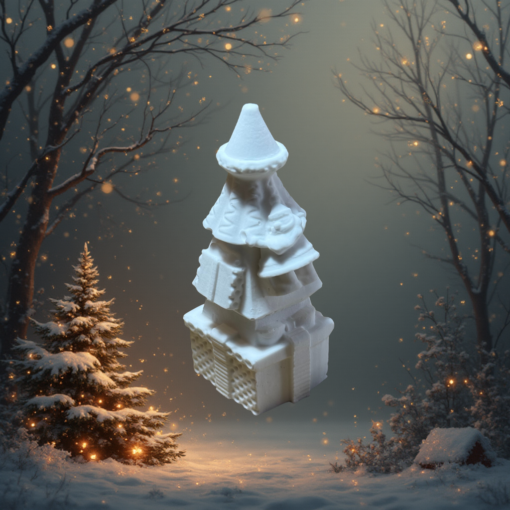 3D Christmas Tree Stone Painting Set